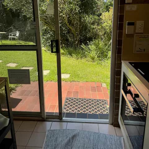 Door opened